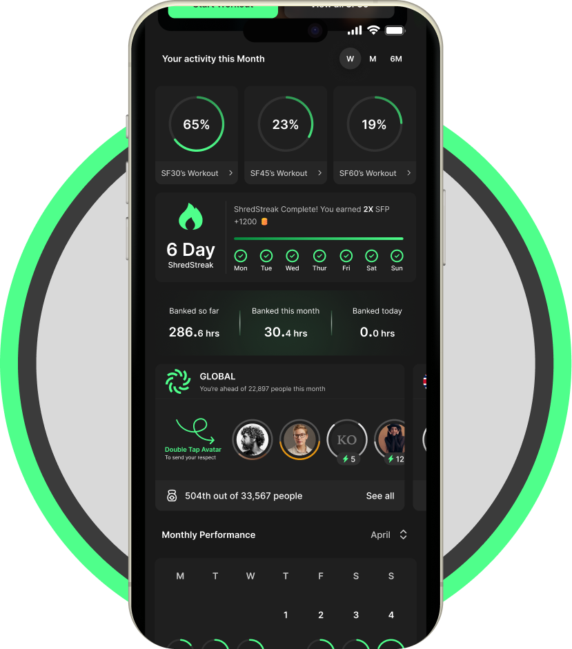The ShredFast app on a phone
